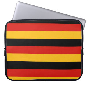 GERMAN FLAG COLORS LAPTOP SLEEVE