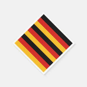 GERMAN FLAG COLORS NAPKIN