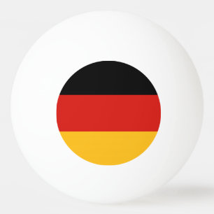 GERMAN FLAG COLORS PING PONG BALL