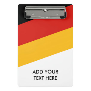 GERMAN FLAG COLORS + your ideas Mini Clipboard