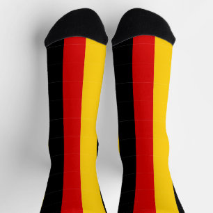 German Flag Colours Striped Socks