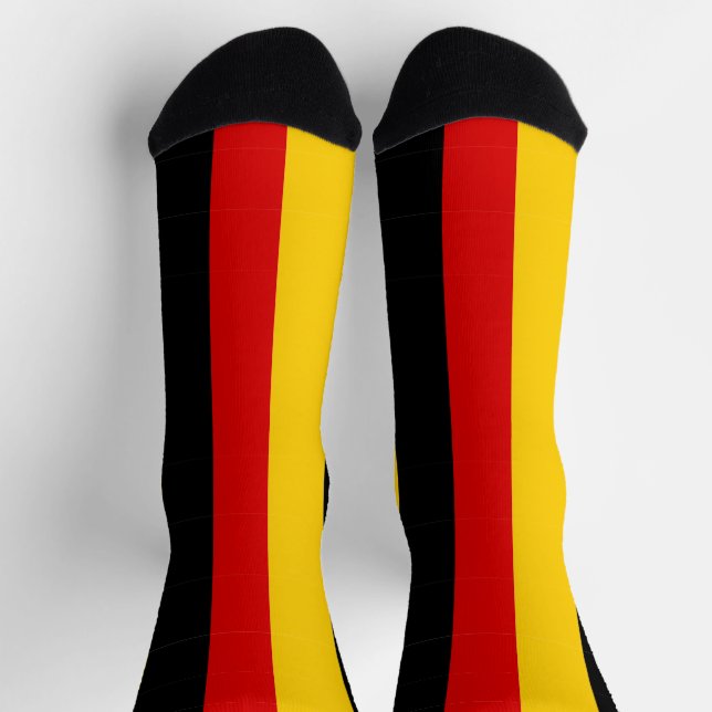 German Flag Colours Striped Socks (Top)