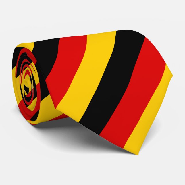 German Flag colours Tie (Rolled)