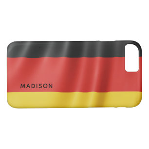 German Flag custom monogram phone cases