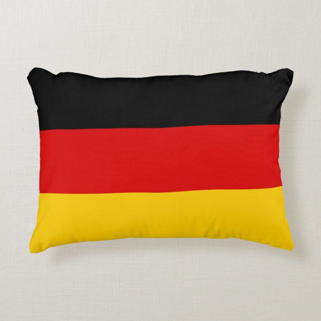 German flag decorative cushion (Front)