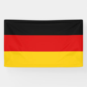 German Flag (Deutschland) (Germany) Banner