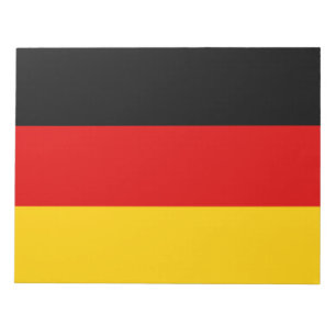 German Flag (Deutschland) (Germany) Notepad