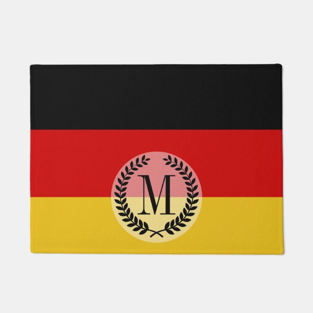 German Flag Doormat (Front)