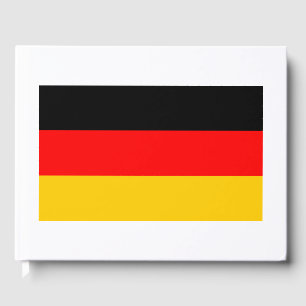 German Flag Germany Theme Guest Book
