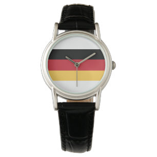 German Flag Germany Theme Womens Watch