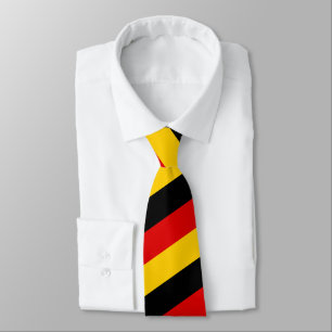 German Flag & Germany travel, holiday /sport fans Tie