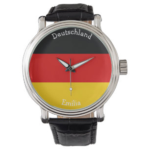 German Flag graphic Watch