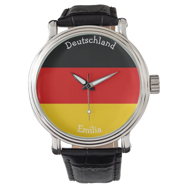 German Flag graphic Watch (Front)