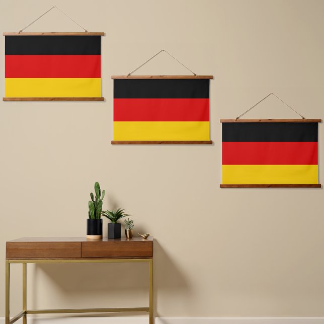 German flag hanging tapestry (Asymmetrical)