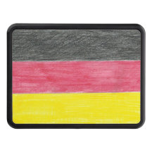 German Flag Hitch Cover