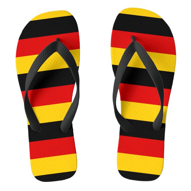 German flag jandals (Footbed)