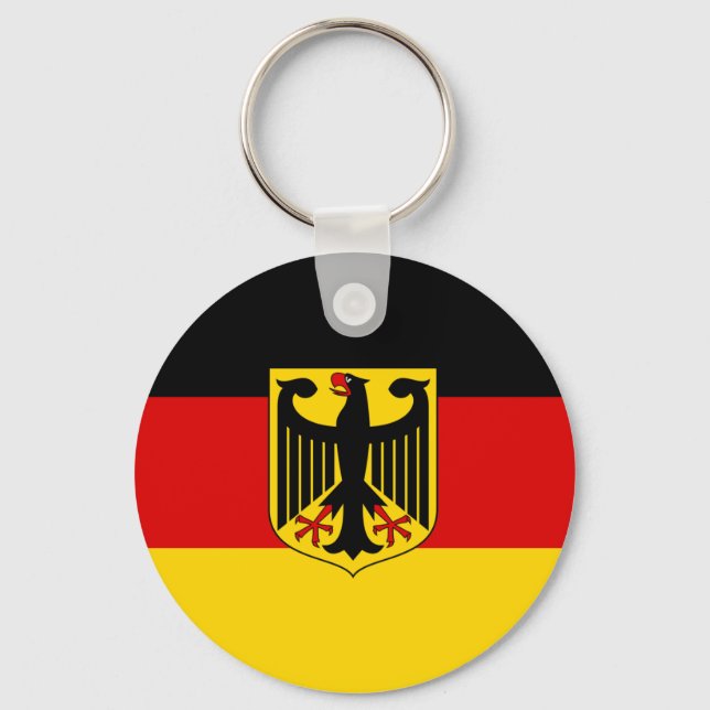 German Flag Key Ring (Front)