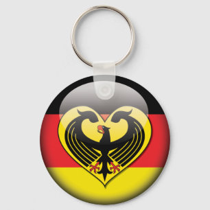 German Flag Key Ring