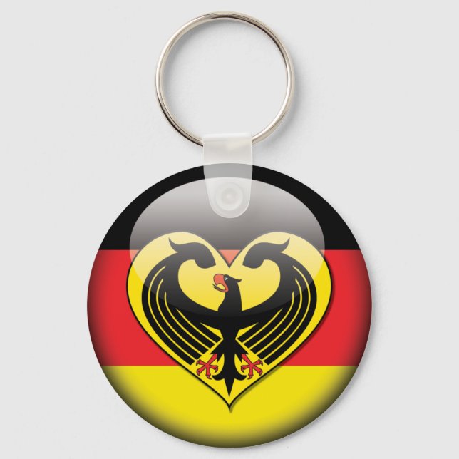 German Flag Key Ring (Front)