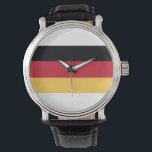 German Flag Mens Watch<br><div class="desc">This is part of the German Heritage Collection. The German flag is featured.</div>