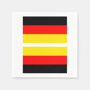 German Flag Napkin