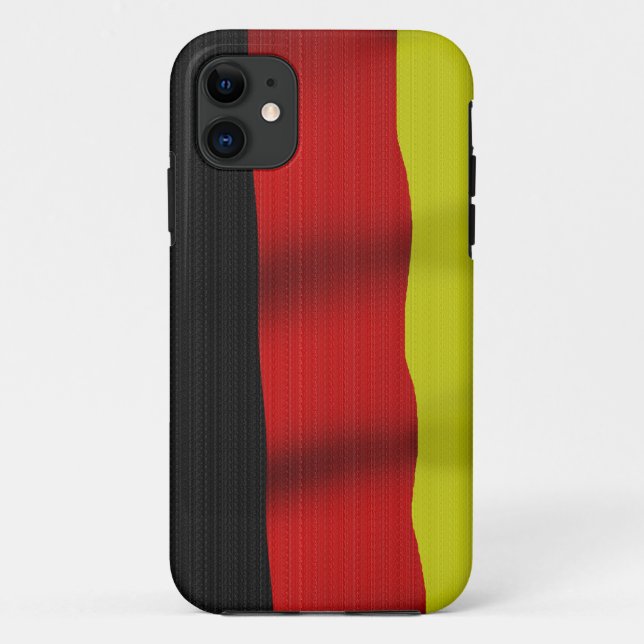 German Flag of Germany Patriotic Phone Case (Back)