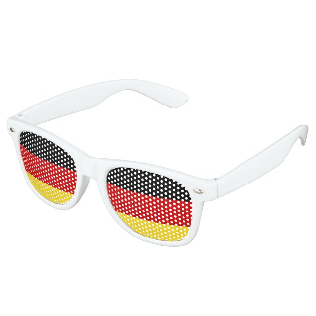 German Flag Party Shades (Angled)