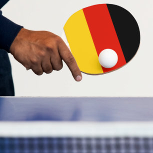 German flag ping pong paddle for table tennis