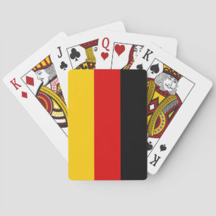 German Flag Playing Cards