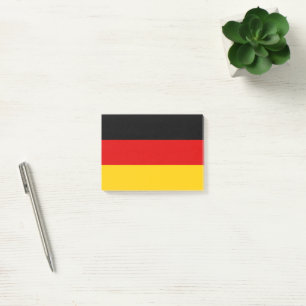 German flag post-it notes
