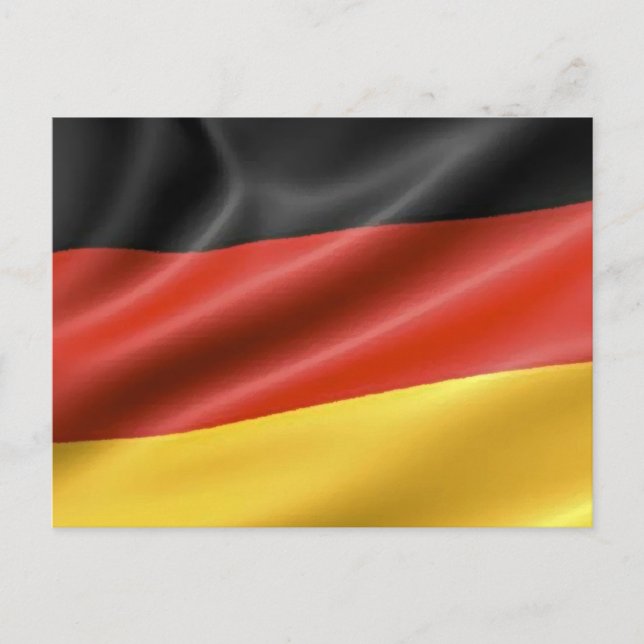 German Flag Postcard (Front)
