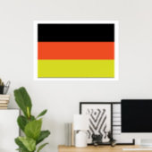 German Flag Poster (Home Office)