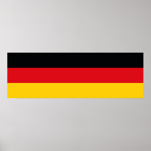 German Flag Poster