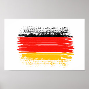German flag poster