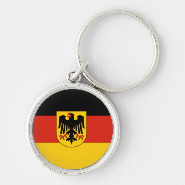 German flag premium keychain (Front)