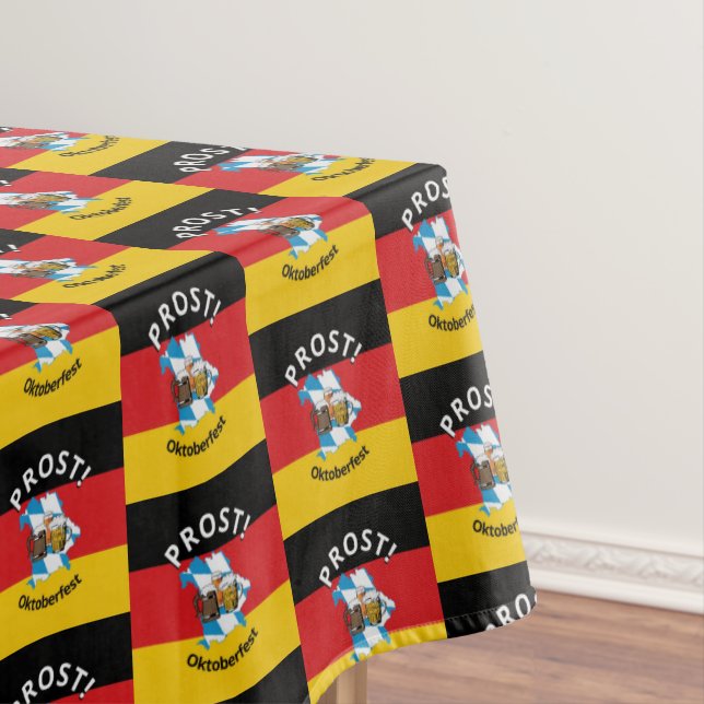 German Flag | Prost | OKTOBERFEST Tablecloth (In Situ)