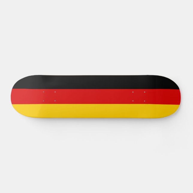 German Flag Skateboard (Horz)