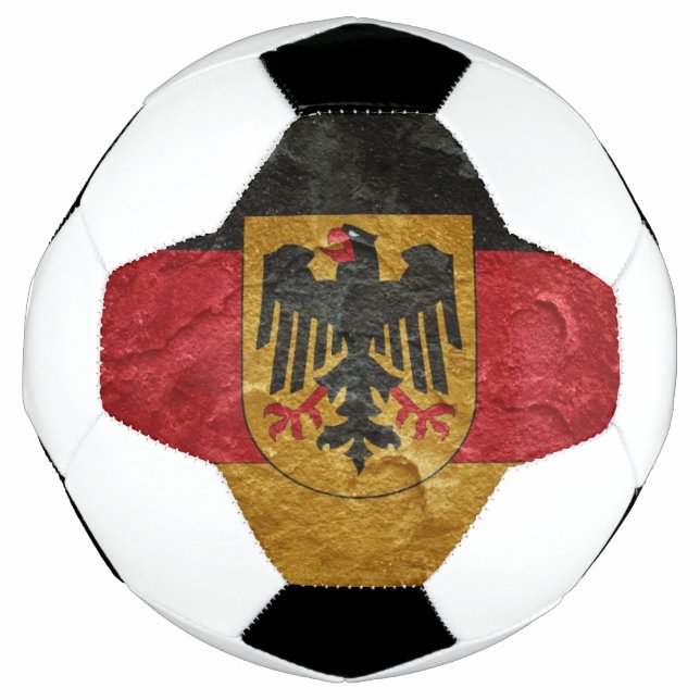 German Flag Soccer Ball (Front)