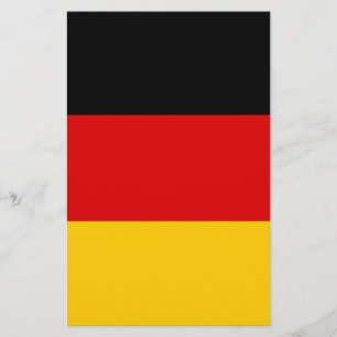 German flag stationery