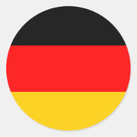 German Flag Sticker