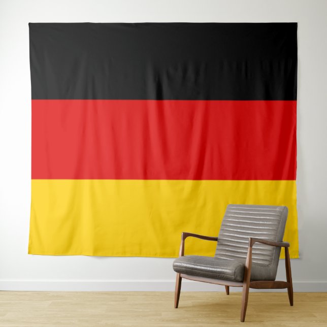 GERMAN FLAG TAPESTRY (In Situ (Horizontal))