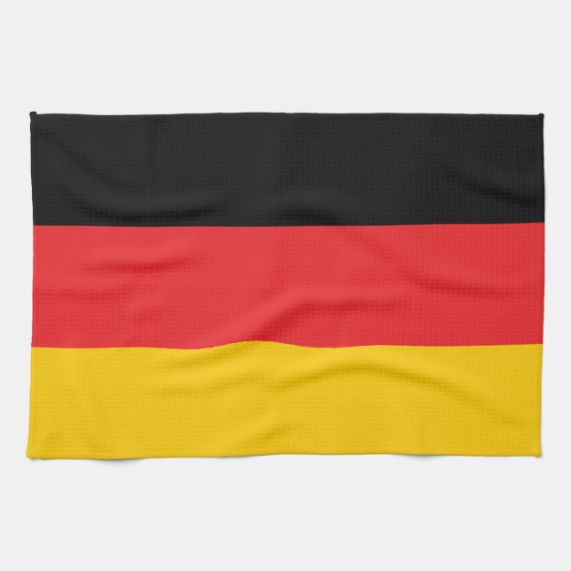 German flag tea towel (Horizontal)