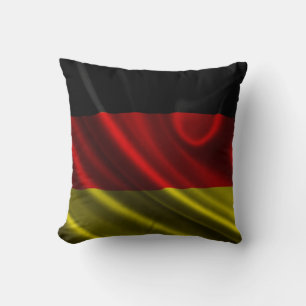 German Flag Throw Pillow