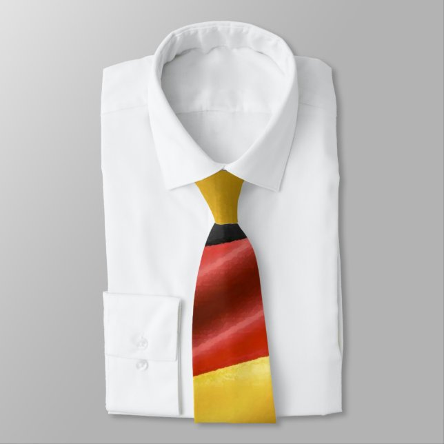 German Flag Tie (Tied)