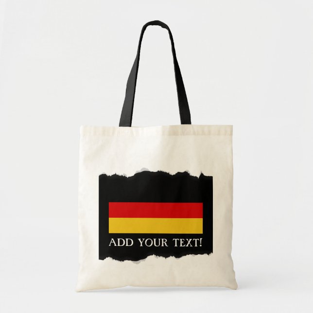 German Flag Tote Bag (Front)