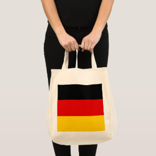 German flag tote bag