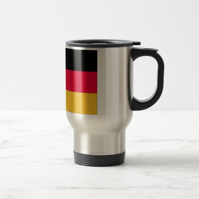 German Flag Travel Mug (Right)