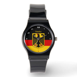 German Flag Watch, Germany patriots /sport Watch
