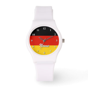 German flag watches   Personalizable with name