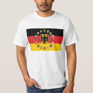 German Flag with Coats of Arms T-Shirt